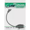 USB 3.2 Gen1 adapterkaabel InLine 76206C 0,2 m USB A-pistik Keystone emane