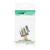 InLine Keystone paigaldusadapter satelliitkaablile, 2x F-pesa, must