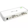 InLine Compact Desktop KVM-lüliti USB DVI 2 porti + heli koos kaablitega 1,2 m
