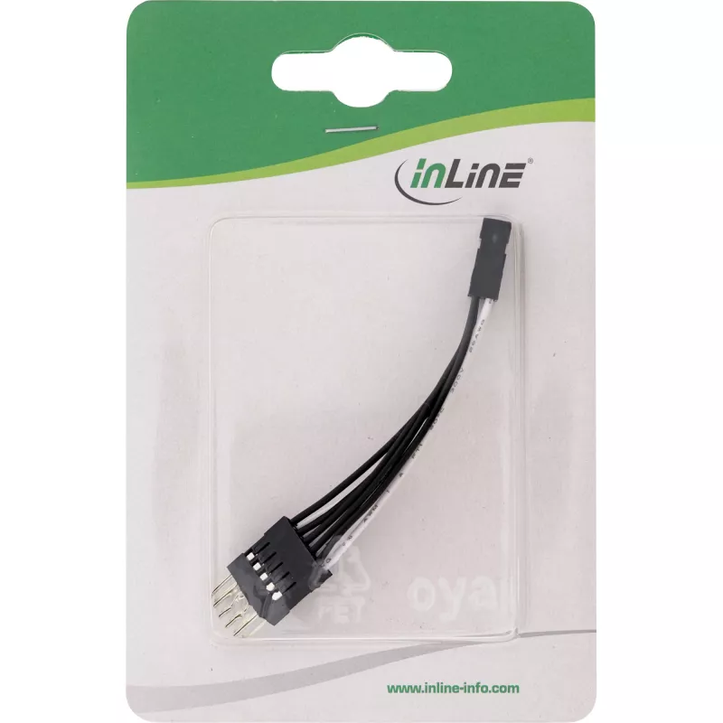 InLine USB sisemine pikendus 2x 5 pin isane / emane otse, 0,05m