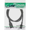 InLine toiteadapteri kaabel, IEC-60320 C20 C13-le, 3x1,5mm², max. 10A, 3m