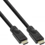 InLine HiD High Speed HDMI kaabel w. Ethernet, 4K2K, M/M, golden contacts, 12.5m