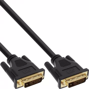 InLine 17787P DVI-D kaabel Premium 24+1 isane/isane Dual Link kullatud 7.5 m