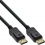 InLine DisplayPort kaabel must kullatud 1,5m