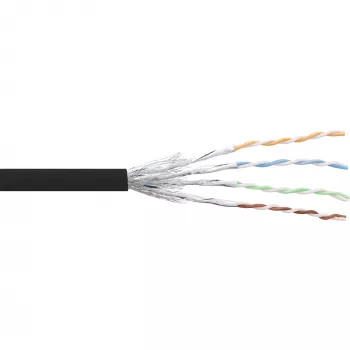 InLine patch-kaabel S/FTP PiMF Cat.6 must AWG27 PVC CU 100m