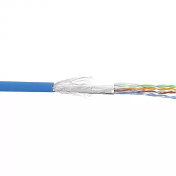 InLine patch-kaabel SF/UTP Cat.5e AWG26 CCA PVC sinine 100 m