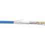 InLine patch-kaabel SF/UTP Cat.5e AWG26 CCA PVC sinine 100 m