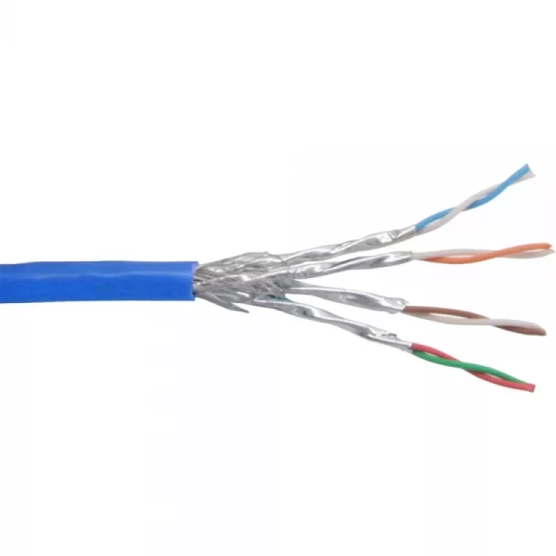 Etherneti paigalduskaabel InLine Cat6 S/FTP PiMF AWG27 PVC, 100 m, sinine