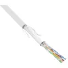 InLine paigalduskaabel SF/UTP Cat.5e AWG26 CCA PVC valge 100 m