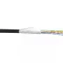 InLine patch-kaabel SF/UTP Cat.5e AWG26 CCA PVC must 100m