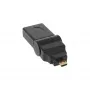 HDMI-adapter Tüüp A-pesa / D isane pöördliigendiga kullatud kontaktidega InLine 17690L