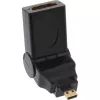 HDMI-adapter Tüüp A-pesa / D isane pöördliigendiga kullatud kontaktidega InLine 17690L