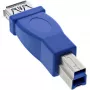 USB 3.0 adapter, tüüp A-pesa / tüüp B-pistik, InLine 35300D