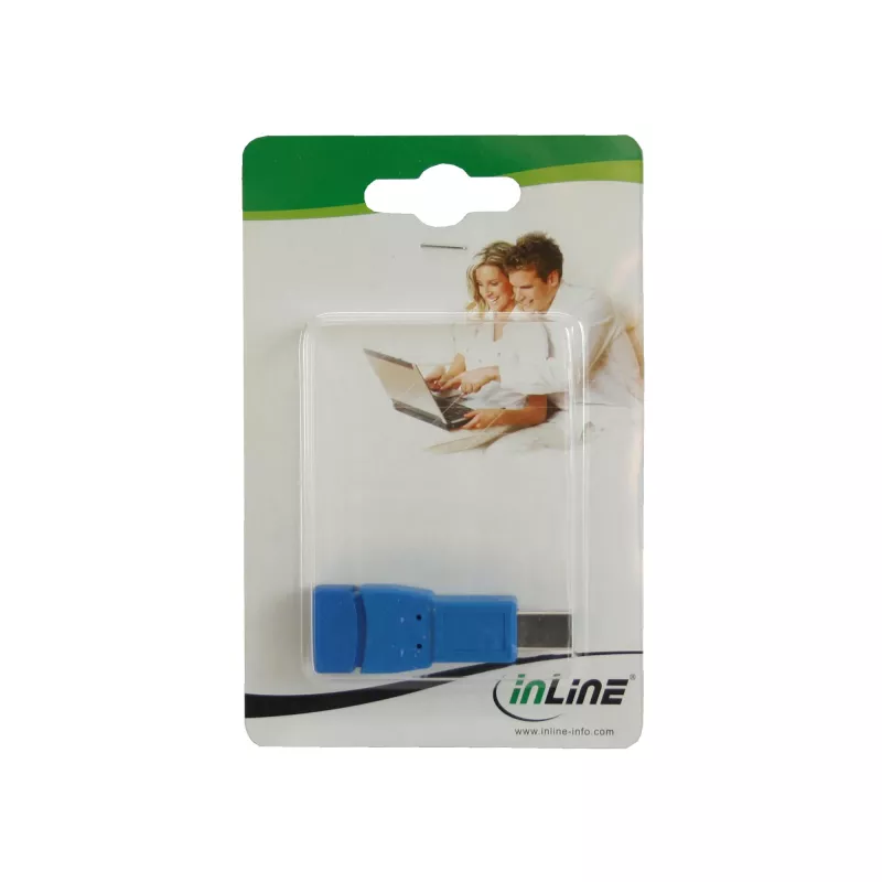 USB 3.0 adapter, tüüp A-pesa / tüüp B-pistik, InLine 35300D
