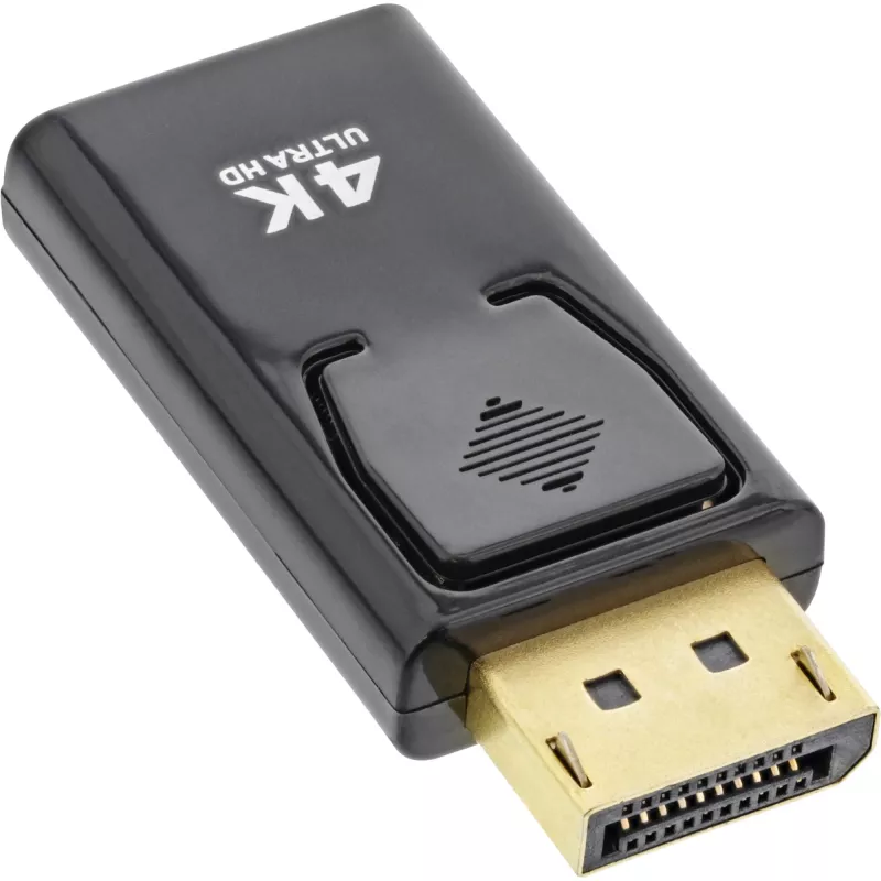 InLine adapter DisplayPort isane / HDMI emane, 4K/60Hz, heliga