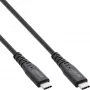 InLine USB4 kaabel, USB-C isane/isane, PD 240W, 8K60Hz, TPE must 1m