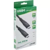 InLine USB4 kaabel, USB-C isane/isane, PD 240 W, 8K60Hz, TPE must 1,5 m