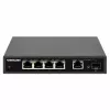 Intellinet 5-pordine Gigabit Ethernet PoE+ lüliti SFP pordiga 91 W võimsuspiiranguga