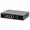 Intellinet 5-pordine Gigabit Ethernet PoE+ lüliti SFP pordiga 91 W võimsuspiiranguga