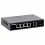 Intellinet 5-pordine Gigabit Ethernet PoE+ lüliti SFP pordiga 91 W võimsuspiiranguga