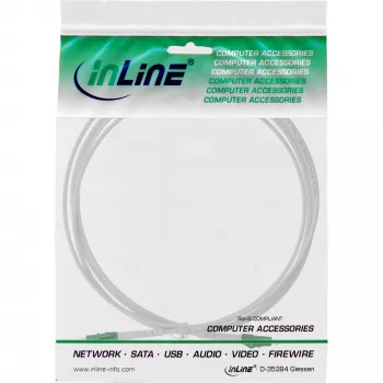 InLine Fiiberoptiline simplekskaabel, FTTH, LC/APC8° kuni LC/APC8° 9/125µm OS2 40m