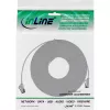 InLine patch-kaabel lame, U/FTP, Cat.8.1, TPE halogeenivaba, hall, 5 m