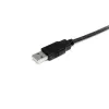 StarTech.com 1m USB 2.0 A- A-kaabel - M/M, 2 m, USB A, USB A, USB 2.0, mees/mees, must