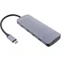 InLine USB 3.2 Gen.2 Hub, 4x USB-C + 3x USB-A, PD 100W, alumiinium, hall