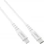 InLine USB-C Lightning kaabel iPadile, iPhone'ile, iPodile, hõbedane/alumiinium, 1 m