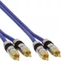 InLine Premium RCA helikaabel 2x RCA isane / isane kullatud 7m