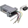 InLine adapter 9 pin Sub-D emane RJ45 emane 68889B InLine