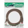InLine võrgukaabel S/FTP PiMF Cat.6 250MHz PVC vask pruun 25m