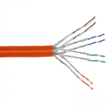 InLine Duplex Paigalduskaabel S/FTP PiMF Cat.7a AWG23 1200MHz, LSOH, 100m