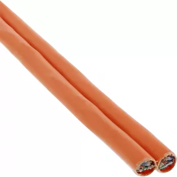 InLine Duplex paigalduskaabel S/FTP PiMF Cat.7a AWG23 1200MHz, LSOH, 300m