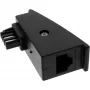 Adapter InLine TAE‑F isane RJ45 emasele 8P2C Fritzboxile, must