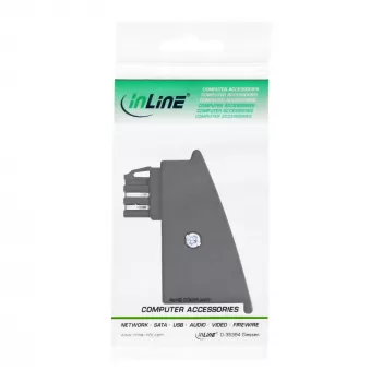 Adapter InLine TAE‑F isane RJ45 emasele 8P2C Fritzboxile, must