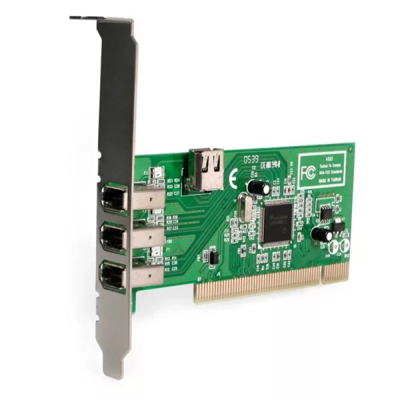 StarTech.com 4 pordiga PCI 1394a FireWire adapterkaart – 3 välist 1 sisemine