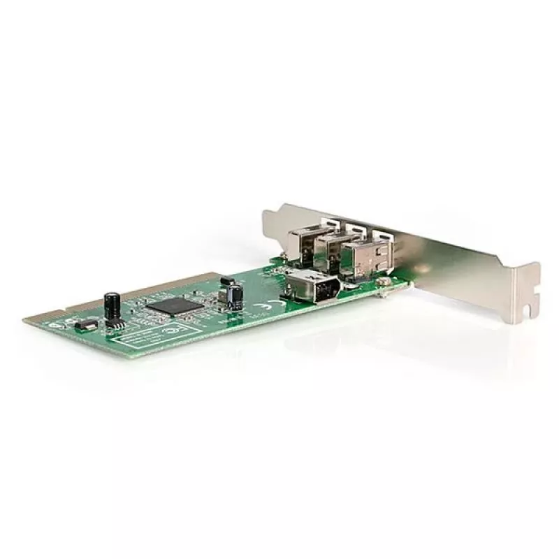 StarTech.com 4 pordiga PCI 1394a FireWire adapterkaart – 3 välist 1 sisemine
