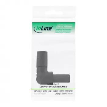 InLine toiteadapter IEC 60320 C8 / C7, üles/alla nurga all 2-kontaktiline