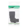 InLine toiteadapter IEC 60320 C14 / C7, vasakule/paremale nurga all, 3 kontaktiga 2 kontaktile