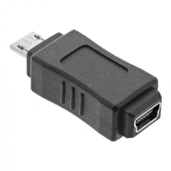 InLine Micro USB adapter Micro-B-pistik / Mini USB 5 pin emane