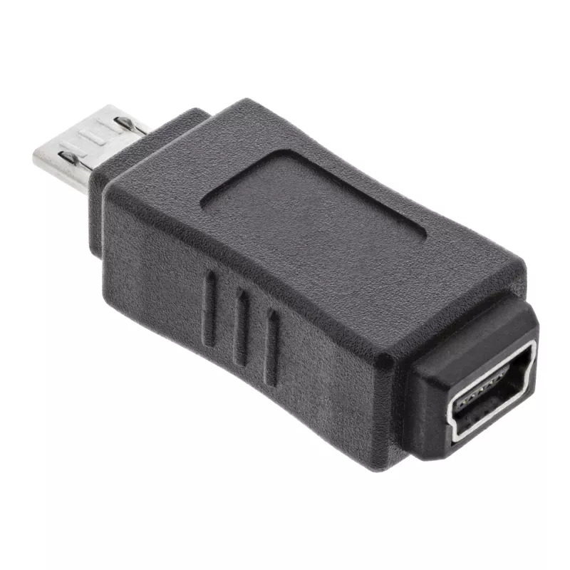 InLine Micro USB adapter Micro-B-pistik / Mini USB 5 pin emane
