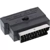 InLine Scart-adapter, Scart-pistik / 3x RCA ja S-VHS video sisse-/väljund