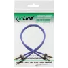 InLine Premium RCA helikaabel 2x RCA isane / isane kullatud 3m