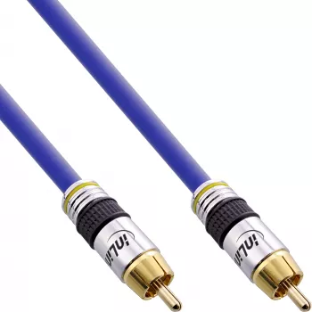 InLine Premium RCA Video & Digital Audio kaabel RCA isane / isane kullatud 1m