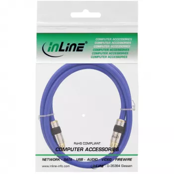 InLine Premium RCA Video & Digital Audio kaabel RCA isane / isane kullatud 1m