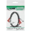 InLine audiokaabel 2x RCA M/M nurga all 1,2 m must 89929 Intos