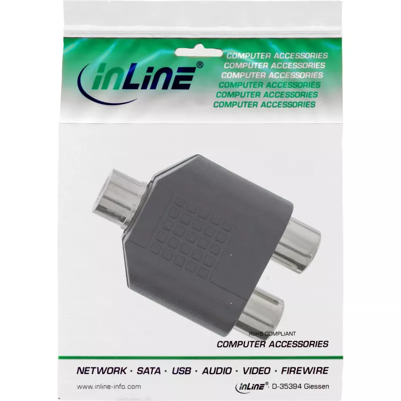 InLine Audio Adapter 3.5mm isane / 1x RCA mono emane