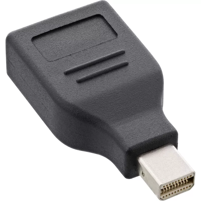 InLine DisplayPort-adapter, mini DisplayPort isane / DisplayPort emane, 4K/60Hz