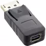 InLine DisplayPort Adapter, DisplayPort isane / mini DisplayPort emane, 4K/60Hz